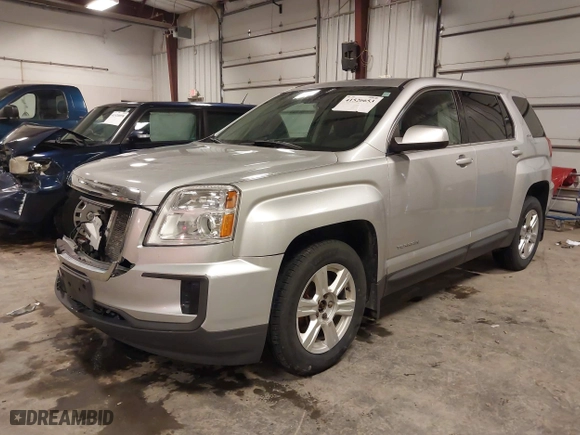 2016 GMC Terrain SLE with VIN 2GKFLSEK3G6190969, listed as a IAAI auction lot 41526653 with 131,134 mi miles. Bid and sale history available at carsss.com. Image 19.