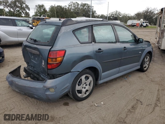 2006 Pontiac Vibe with VIN 5Y2SL65816Z430318, listed as a Copart auction lot 78996264 with Not Provided miles and Salvage Title. Bid and sale history available at carsss.com. Image 3.