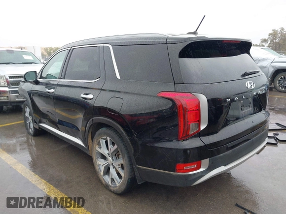 2020 Hyundai Palisade SEL with VIN KM8R34HEXLU065842, listed as a IAAI auction lot 41891843 with 120,611 mi miles and . Bid and sale history available at DreamBid. Image 3.