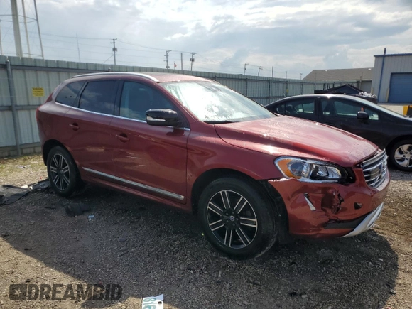2017 Volvo XC60 Dynamic with VIN YV440MDR4H2094480, listed as a Copart auction lot 56787215 with 62,811 mi miles and Salvage title. Bid and sale history available at DreamBid. Image 4.