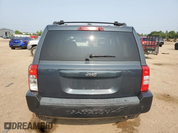 2008 Jeep Patriot Sport with VIN 1J8FT28W18D520047, listed as a Copart auction lot 59384295 with 176,770 mi miles and Salvage title. Bid and sale history available at DreamBid. Image 6.