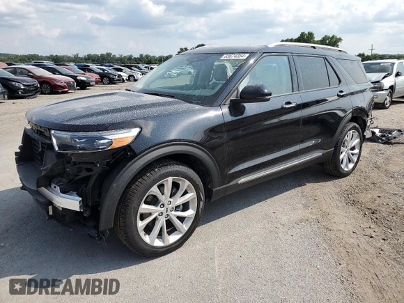 2023 Ford Explorer Platinum с VIN 1FM5K8HCXPGC08557, выставлен на аукционе Copart как лот 63674354 с пробегом 3 977 миль миль и Списание • Salvage title. История ставок и продаж доступна на DreamBid. Изображение 1.