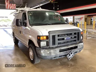 2013 Ford Econoline Cargo Commercial with VIN 1FTNE1EW9DDA61968, listed as a IAAI auction lot 42643038 with 121,719 mi miles and . Bid and sale history available at DreamBid. Image 4.