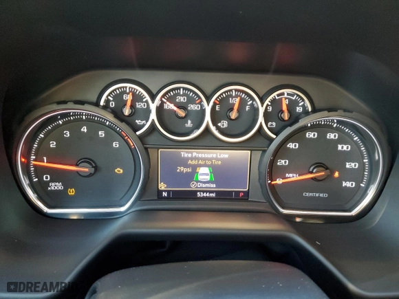 2022 Chevrolet Tahoe Commercial with VIN 1GNSCLED2NR239296, listed as a Copart auction lot 77157934 with 5,344 mi miles and Salvage Title. Bid and sale history available at carsss.com. Image 9.