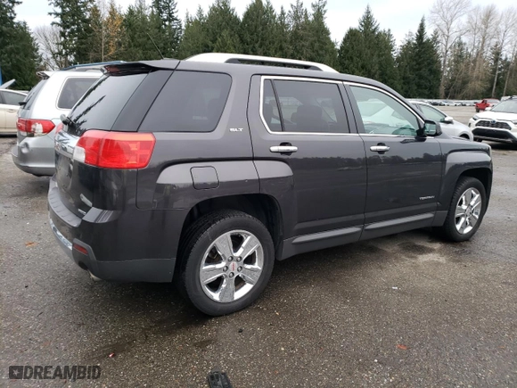 2015 GMC Terrain SLT with VIN 2GKFLYE30F6382361, listed as a Copart auction lot 81627724 with 103,766 mi miles and Clean Title. Bid and sale history available at carsss.com. Image 3.
