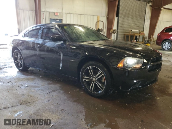 2014 Dodge Charger RT with VIN 2C3CDXDT4EH124147, listed as a Copart auction lot 65571904 with 121,538 mi miles and Salvage Title. Bid and sale history available at carsss.com. Image 4.