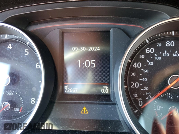 2017 Volkswagen Golf GTI S with VIN 3VW447AUXHM021086, listed as a Copart auction lot 73241644 with 72,667 mi miles and Salvage Title. Bid and sale history available at carsss.com. Image 9.