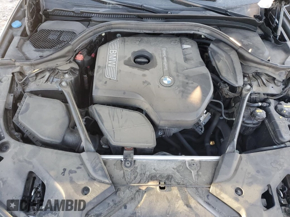 2018 BMW 5 Series 530i xDrive with VIN WBAJA7C5XJG907362, listed as a Copart auction lot 86715344 with 117,665 mi miles and Salvage title. Bid and sale history available at DreamBid. Image 11.