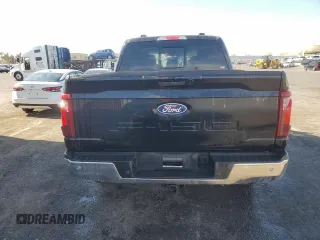 2024 Ford F-150 XLT with VIN 1FTFW3LD5RFA20800, listed as a Copart auction lot 52948095 with 14,233 mi miles and Clean Title. Bid and sale history available at carsss.com. Image 6.