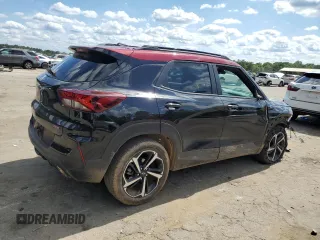 2021 Chevrolet TrailBlazer RS with VIN KL79MTSL3MB157663, listed as a Copart auction lot 55163974 with 24,296 mi miles and Salvage Title. Bid and sale history available at DreamBid. Image 3.