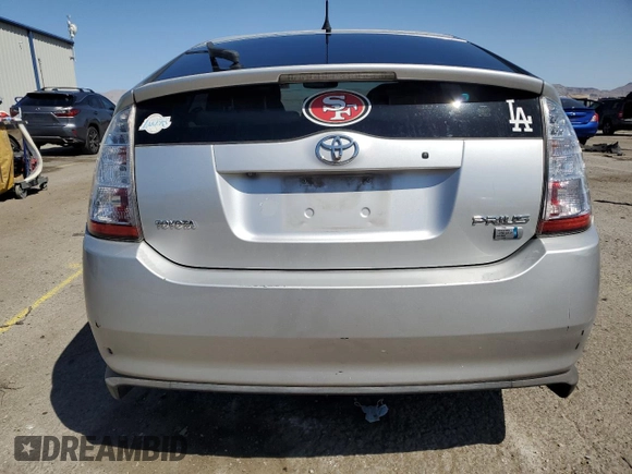 2007 Toyota Prius with VIN JTDKB20U973292516, listed as a Copart auction lot 52636745 with Not Provided miles and Salvage Title. Bid and sale history available at carsss.com. Image 6.