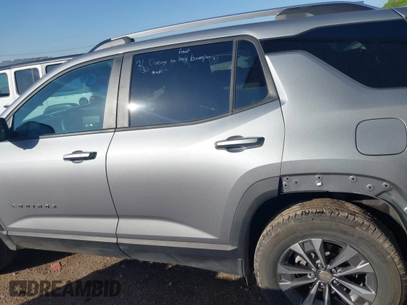 2025 Chevrolet Equinox AWD LT with VIN 3GNAXPEG4SL177985, listed as a IAAI auction lot 41978555 with 11,819 mi miles. Bid and sale history available at carsss.com. Image 14.