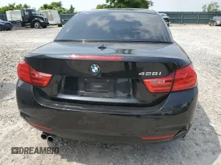 2016 BMW 4 Series 428i with VIN WBA3V7C51G5A26683, listed as a Copart auction lot 60555995 with 83,395 mi miles and Salvage title. Bid and sale history available at DreamBid. Image 6.