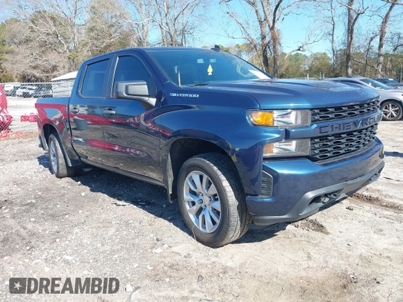 2020 Chevrolet Silverado 1500 Custom with VIN 3GCPWBEH1LG348851, listed as a IAAI auction lot 41497077 with 86,136 mi miles and . Bid and sale history available at DreamBid. Image 1.