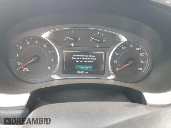 2019 Chevrolet Traverse Premier with VIN 1GNERKKW3KJ147054, listed as a Copart auction lot 59191225 with 112,436 mi miles and Salvage title. Bid and sale history available at DreamBid. Image 9.
