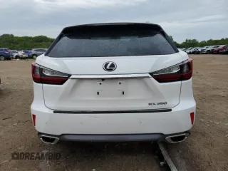 2019 Lexus RX 350 with VIN 2T2BZMCAXKC181994, listed as a Copart auction lot 57585075 with 38,867 mi miles and Salvage title. Bid and sale history available at DreamBid. Image 6.