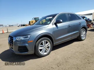 2017 Audi Q3 Premium with VIN WA1ECCFS9HR008042, listed as a Copart auction lot 53344325 with 45,159 mi miles and Clean Title. Bid and sale history available at carsss.com. Image 1.