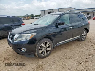 2015 Nissan Pathfinder Platinum with VIN 5N1AR2MN7FC684799, listed as a Copart auction lot 63605825 with 171,110 mi miles and Clean title. Bid and sale history available at DreamBid. Image 1.