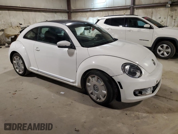 2012 Volkswagen Beetle 2.5L PZEV with VIN 3VWJP7AT3CM610930, listed as a Copart auction lot 79702664 with 0 mi miles and Salvage Title. Bid and sale history available at carsss.com. Image 4.