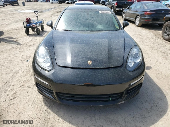 2016 Porsche Panamera 4 with VIN WP0AA2A72GL007825, listed as a Copart auction lot 46689204 with 92,547 mi miles. Bid and sale history available at carsss.com. Image 5.