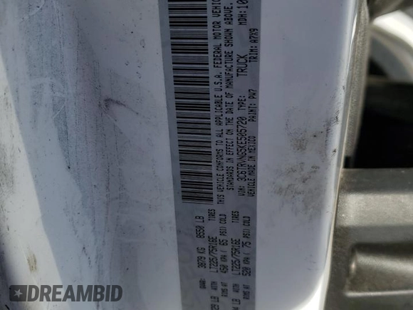2019 Ram ProMaster Cargo with VIN 3C6TRVNG5KE505720, listed as a Copart auction lot 85590524 with Not Provided miles and Salvage Title. Bid and sale history available at DreamBid. Image 13.