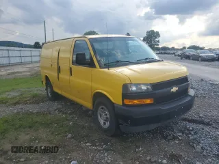 2021 Chevrolet Express Cargo z VIN 1GCWGAFP4M1173729, wystawiony jako Copart lot #55138625 z przebiegiem 180 201 mil mil oraz Tytuł czysty. Historia ofert i sprzedaży dostępna na DreamBid. Obrazek 4.