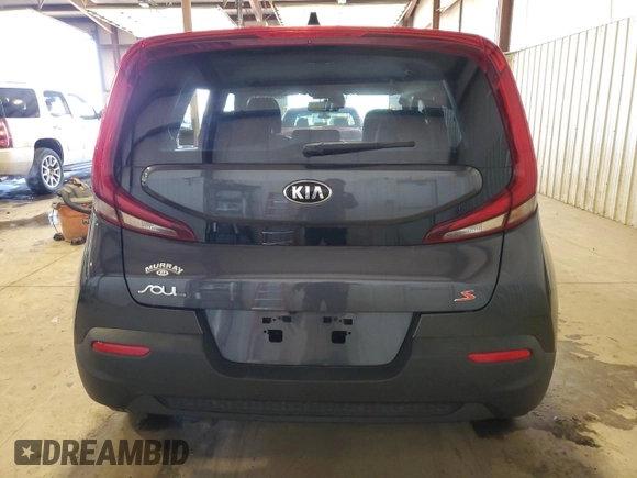2021 Kia Soul S with VIN KNDJ23AU2M7762499, listed as a Copart auction lot 52526215 with Not Provided miles and Salvage Title. Bid and sale history available at DreamBid. Image 6.