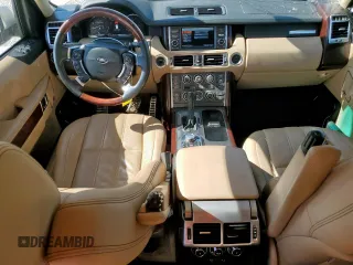 2010 Land Rover Range Rover SC Autobiography with VIN SALMP1E49AA327936, listed as a Copart auction lot 57446715 with 86,651 mi miles and Salvage title. Bid and sale history available at DreamBid. Image 8.