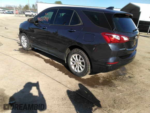 2019 Chevrolet Equinox LS z VIN 3GNAXHEV9KL240938, wystawiony jako IAAI lot #41821748 z przebiegiem 115 641 mil mil oraz . Historia ofert i sprzedaży dostępna na DreamBid. Obrazek 3.