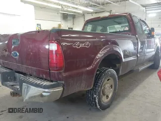 2008 Ford Super Duty F-250 SRW XL with VIN 1FTSX21YX8EB06622, listed as a IAAI auction lot 41264599 with 163,992 mi miles. Bid and sale history available at carsss.com. Image 4.