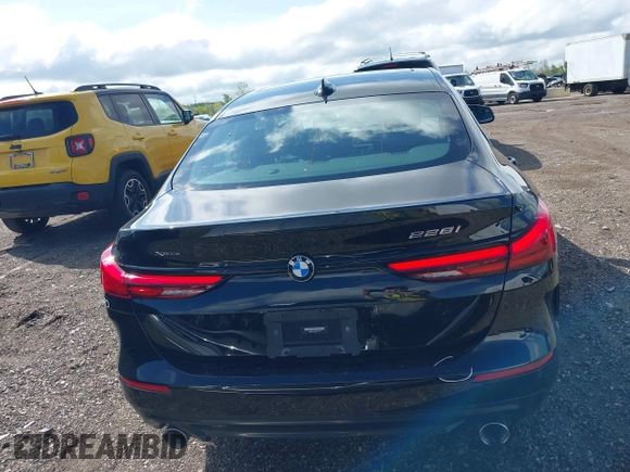 2021 BMW 2 Series 228i xDrive with VIN WBA73AK08M7J51154, listed as a IAAI auction lot 42168185 with 52,167 mi miles and . Bid and sale history available at DreamBid. Image 16.