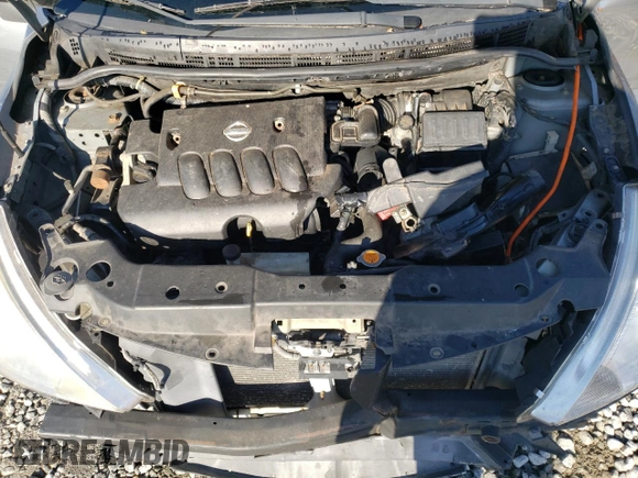 2010 Nissan Versa 1.8 SL with VIN 3N1BC1CPXAL452642, listed as a Copart auction lot 48293175 with 139,716 mi miles and Salvage Title. Bid and sale history available at carsss.com. Image 11.