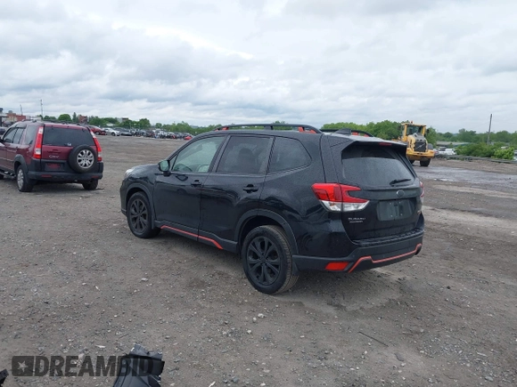2019 Subaru Forester Special Sports with VIN JF2SKAKC8KH466295, listed as a IAAI auction lot 42321326 with 89,686 mi miles and . Bid and sale history available at DreamBid. Image 3.