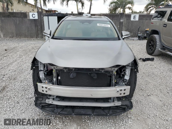 2024 Lexus NX 250 with VIN 2T2ADCAZ0RC012445, listed as a Copart auction lot 88843845 with 9,444 mi miles and Salvage title. Bid and sale history available at DreamBid. Image 5.