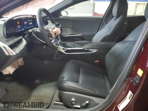2023 Lucid Air Pure with VIN 50EA1PFA0PA006262, listed as a Copart auction lot 48882515 with 32,942 mi miles and Salvage Title. Bid and sale history available at carsss.com. Image 7.