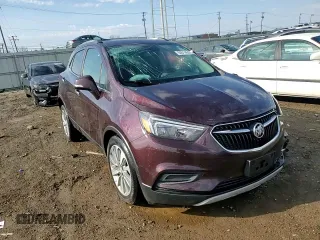 2017 Buick Encore Preferred with VIN KL4CJASB6HB216783, listed as a Copart auction lot 50818625 with 117,366 mi miles and Salvage title. Bid and sale history available at DreamBid. Image 14.