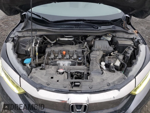 2019 Honda HR-V EX-L with VIN 3CZRU6H79KM703378, listed as a Copart auction lot 77941844 with 92,839 mi miles and Salvage Title. Bid and sale history available at carsss.com. Image 12.