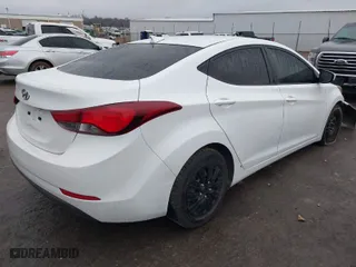 2016 Hyundai Elantra SE with VIN 5NPDH4AE9GH685916, listed as a IAAI auction lot 41551226 with 106,919 mi miles. Bid and sale history available at carsss.com. Image 4.