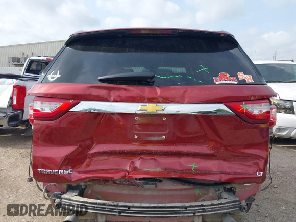 2018 Chevrolet Traverse LT Cloth with VIN 1GNERGKW1JJ137568, listed as a IAAI auction lot 42421403 with 110,413 mi miles and . Bid and sale history available at DreamBid. Image 6.