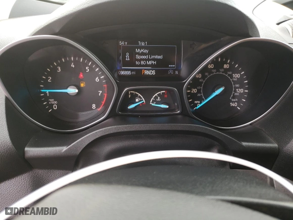 2017 Ford Escape SE with VIN 1FMCU9GD8HUC98909, listed as a Copart auction lot 50101805 with 96,895 mi miles and Clean Title. Bid and sale history available at carsss.com. Image 9.