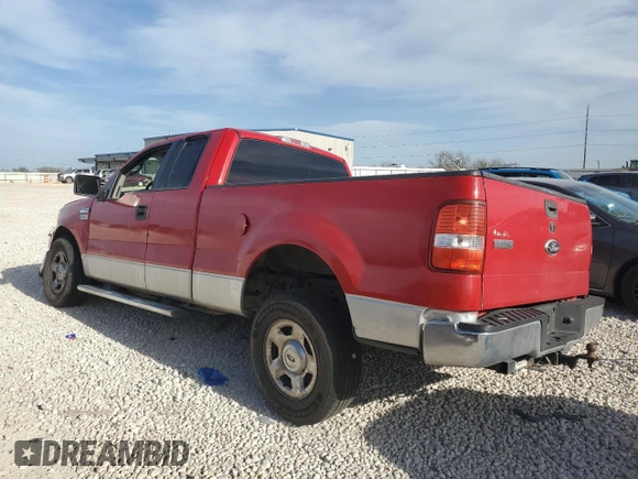 2006 Ford F-150 STX with VIN 1FTRX12W06FA10978, listed as a Copart auction lot 48553435 with 0 mi miles and Salvage Title. Bid and sale history available at carsss.com. Image 2.
