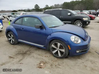 2012 Volkswagen Beetle 2.0T Turbo w/Sun/Sound with VIN 3VWV67AT1CM666305, listed as a Copart auction lot 44397525 with 80,523 mi miles and Clean Title. Bid and sale history available at carsss.com. Image 4.