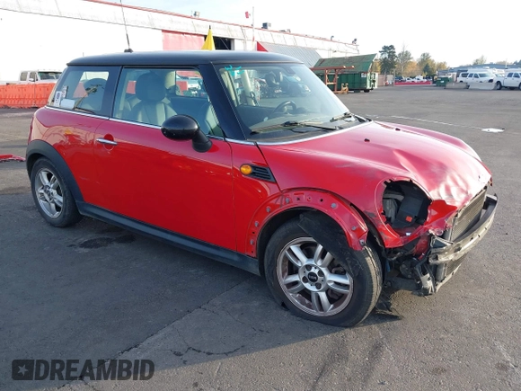 2012 MINI Hardtop with VIN WMWSU3C55CT257760, listed as a IAAI auction lot 40817805 with 63,973 mi miles and . Bid and sale history available at DreamBid. Image 1.