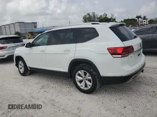 2018 Volkswagen Atlas SEL with VIN 1V2MR2CA1JC593521, listed as a Copart auction lot 63039695 with 30,856 mi miles and Salvage title. Bid and sale history available at DreamBid. Image 2.