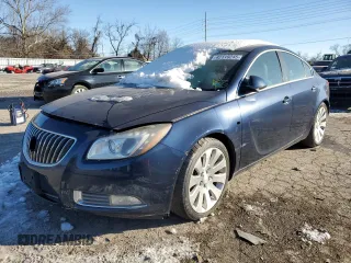 2011 Buick Regal CXL Turbo TO7 with VIN W04G15GV5B1044223, listed as a Copart auction lot 42119245 with 70,338 mi miles and Non Repairable. Bid and sale history available at carsss.com. Image 1.
