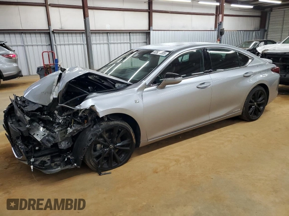 2022 Lexus ES 300h F Sport with VIN 58AGA1C1XNU014899, listed as a Copart auction lot 52629385 with Not provided miles and Salvage title. Bid and sale history available at DreamBid. Image 1.
