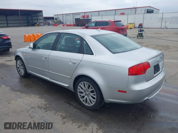2008 Audi A4 2.0T with VIN WAUDF78E48A169711, listed as a IAAI auction lot 42308726 with 132,916 mi miles and . Bid and sale history available at DreamBid. Image 3.