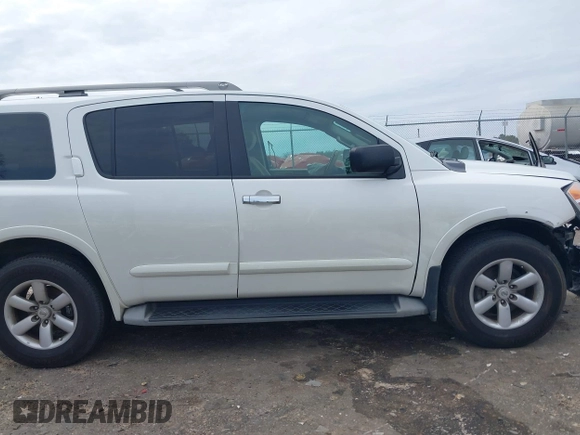2013 Nissan Armada SL z VIN 5N1BA0ND5DN608652, wystawiony jako IAAI lot #41600215 z przebiegiem 88 027 mil mil oraz . Historia ofert i sprzedaży dostępna na DreamBid. Obrazek 14.