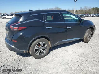 2020 Nissan Murano SV with VIN 5N1AZ2BS8LN140286, listed as a Copart auction lot 49543245 with 90,534 mi miles and Salvage Title. Bid and sale history available at carsss.com. Image 3.