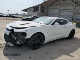 2017 Chevrolet Camaro 2SS with VIN 1G1FH1R71H0179744, listed as a Copart auction lot 54239455 with 96,569 mi miles and Salvage title. Bid and sale history available at DreamBid. Image 1.